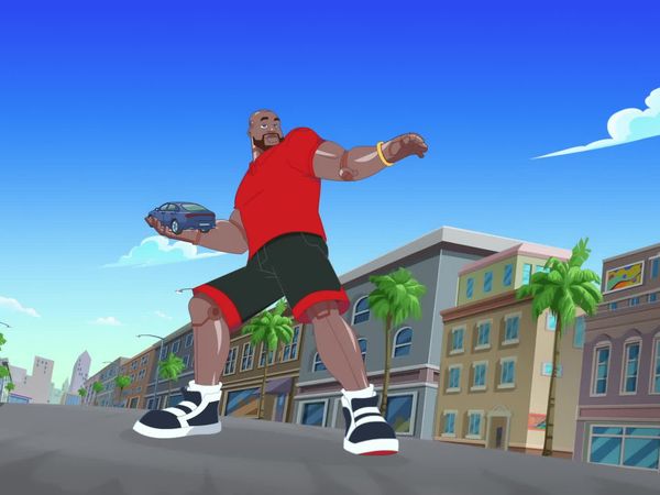 Shaq's Garage - Pizza! Pizza! Pizza! / Attack of the 50 Foot Shaq