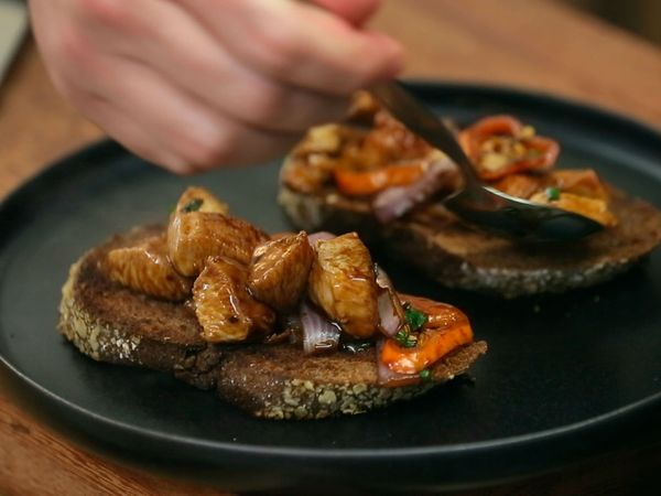 Studio Cocina- AlacocinaTv - Lomito de cerdo / Tosta de Pollo