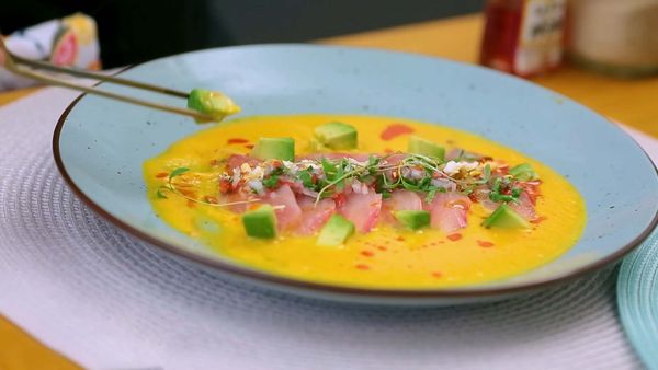 Studio Cocina- AlacocinaTv - Tiradito de Aji Amarillo - Causa
