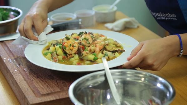 Studio Cocina- AlacocinaTv - Sanguches de Pejerrey y cau cau marino