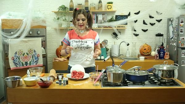 Studio Cocina- AlacocinaTv - Torta de Ojo Halloween