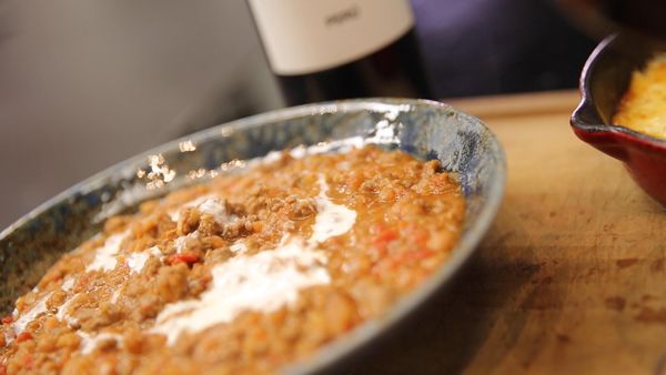Comfort Food - AlacocinaTv - Chili con carne y vino