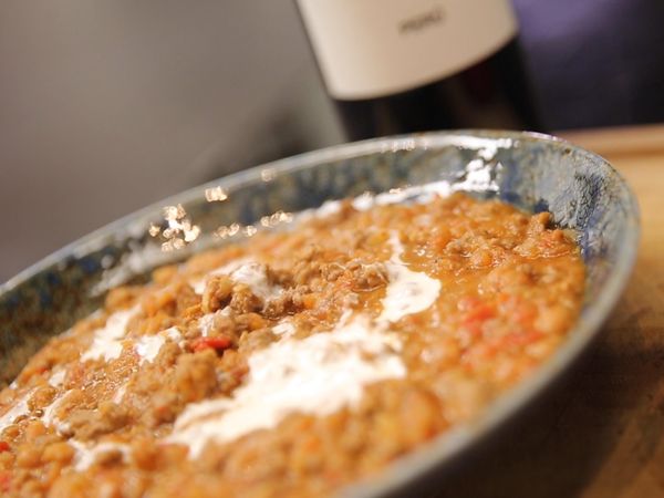 Comfort Food - AlacocinaTv - Chili con carne y vino