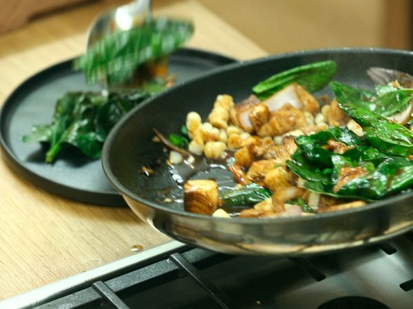Studio Cocina- AlacocinaTv - Pescado Saltado / Chaufa de Conchas y Langostinos