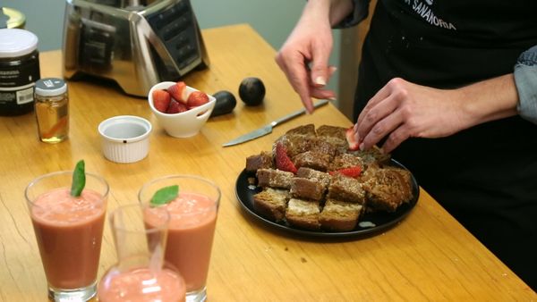 Studio Cocina- AlacocinaTv - Enrollado / Pan de Papa Con Aceitunas / Smoothie