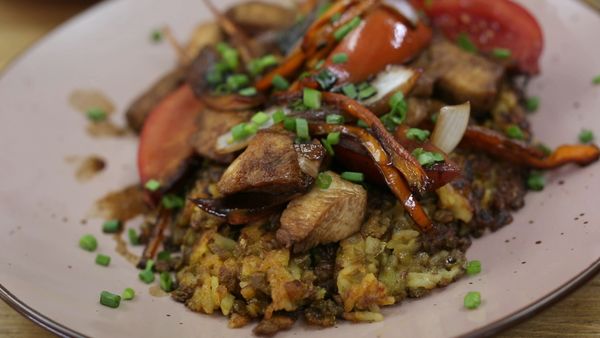 Studio Cocina- AlacocinaTv - Tacu Tacu de Lentejas / Torrejas de Arverjas