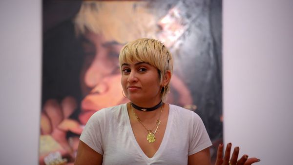 The Exhibit: Finding the Next Great Artist SV - Self-portait