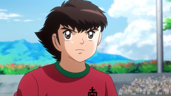 Super Campeões: Captain Tsubasa - A caminho do grande torneio. O tiro do falcão