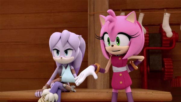 Sonic Boom - Fire in a Crowded Workshop / Tails' Crush