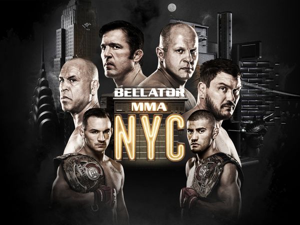 Bellator MMA Full Fight Cards - Bellator NYC: Sonnen vs Silva