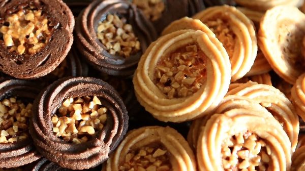 Dessert di J'adore - Biscotti al Cioccolato e Biscotti alle Noci