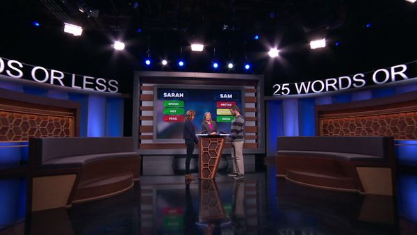 25 Words or Less - Rachael Harris and Caroline Rhea vs. Rick Fox and Dan Bucatinsky