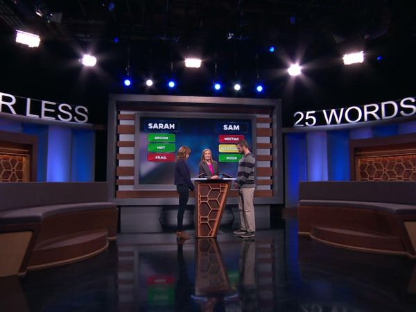 25 Words or Less - Rachael Harris and Caroline Rhea vs. Rick Fox and Dan Bucatinsky