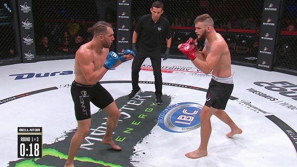 Bellator MMA Individual Fights - Aaron McKenzie vs. Sean Clements From Bellator 233