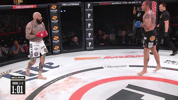 Bellator MMA Individual Fights - Johnny Cisneros vs. John Mercurio From Bellator 219