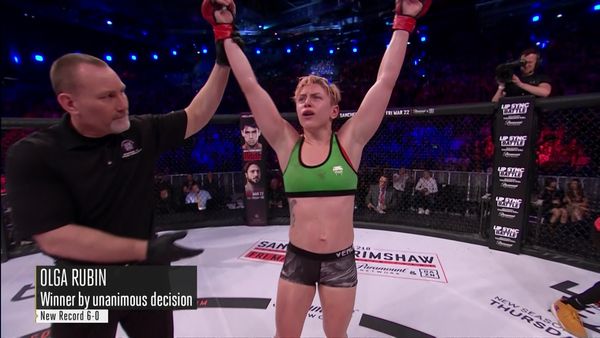 Bellator MMA Individual Fights - Olga Rubin vs. Iony Razafiarison From Bellator 217