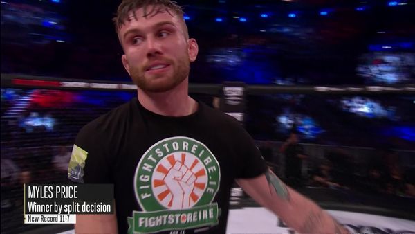 Bellator MMA Individual Fights - Peter Queally vs. Myles Price From Bellator 217
