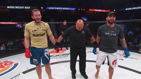 Bellator MMA Individual Fights - Tim Caron vs. Lucas Pimenta Borges From Bellator 231