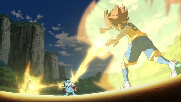 Inazuma Eleven Go Chrono Stone - L'armure d'Esprit Guerrier