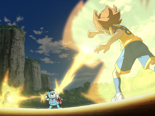 Inazuma Eleven Go Chrono Stone - L'armure d'Esprit Guerrier