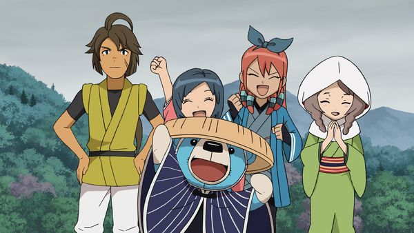 Inazuma Eleven Go Chrono Stone - Bataille contre la bande du Cerf Blanc