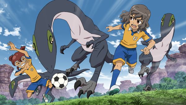 Inazuma Eleven Go Chrono Stone - Affrontement dans la vallee des bêtes