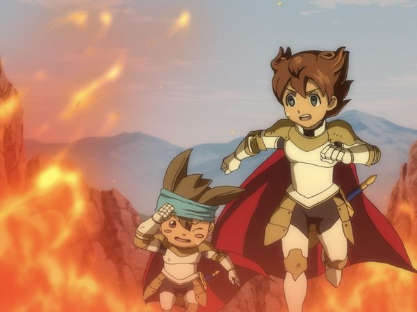 Inazuma Eleven Go Chrono Stone - Le roi Arthur et la Reine des Dragons