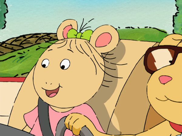 Arthur - Around the World in 11 Minutes/Muffy and the Big Bad Blog