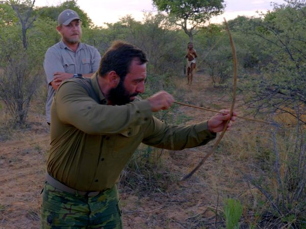 Man Eats Wild - Kalahari Bushmen