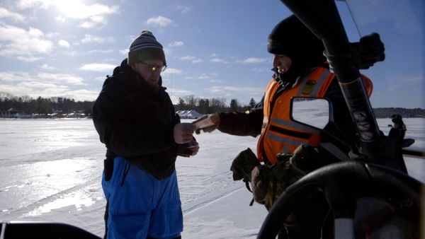 Wardens - Snowmobiles and Moose