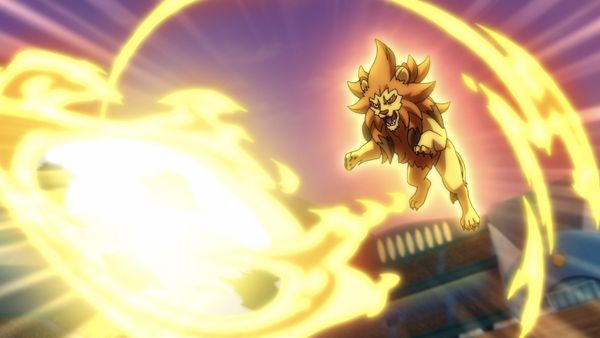 Inazuma Eleven Go Galaxy - Apparition d'un Numen