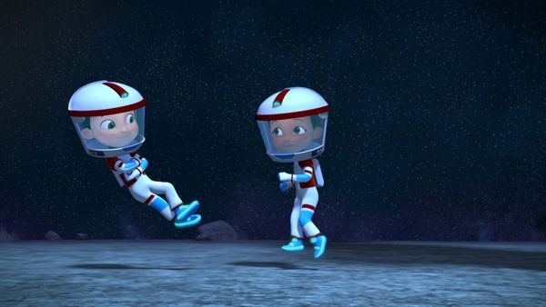 Rusty Rivets LT - Rusty, el agente secreto/ La caminata lunar de Rusty