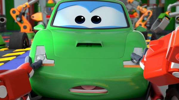 Super Wings - Car Factory Chaos / Chimpanzee Choo Choo
