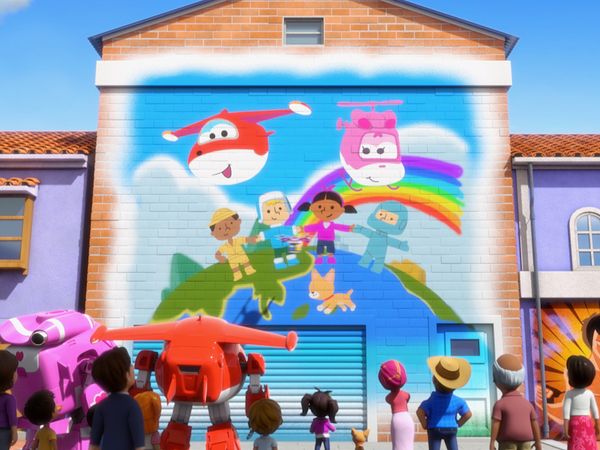Super Wings - Mural Mayhem / Fairy Tale Fracas