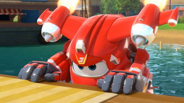 Super Wings - Cricket Boat and Bowl / Cotton Candy Catastrophe