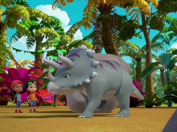 Rusty Rivets LT - La carrera de Raptors de Rusty / El triceratops de Rusty