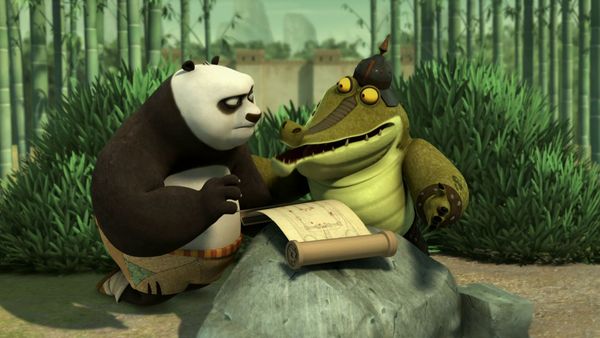 Kung Fu Panda: Legends of Awesomeness LT - Cocodrilo bueno, Cocodrilo malo