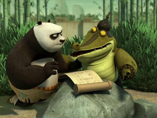 Kung Fu Panda: Legends of Awesomeness LT - Cocodrilo bueno, Cocodrilo malo