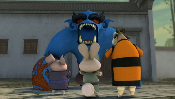 Kung Fu Panda: Legends of Awesomeness LT - Po y sus fans