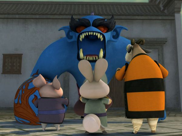 Kung Fu Panda: Legends of Awesomeness LT - Po y sus fans