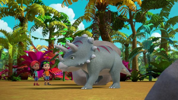 Rusty Rivets - Rusty e a corrida de Raptors / Rusty e o Triceratops