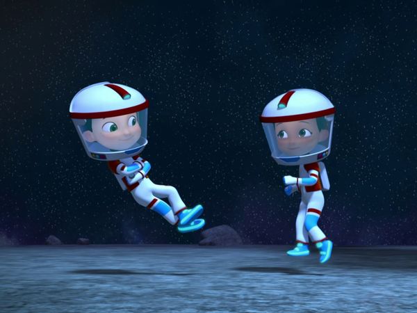 Rusty Rivets - Rusty, o agente secreto/ O passeio na lua de Rusty