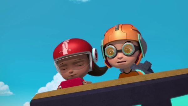 Rusty Rivets - Rusty e o trenó fujão / Rusty e a entrega da torta voadora