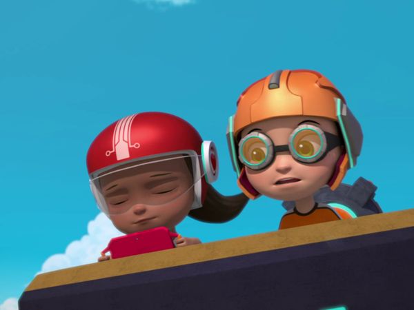Rusty Rivets - Rusty e o trenó fujão / Rusty e a entrega da torta voadora