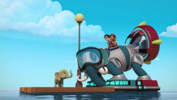 Rusty Rivets - Rusty e o elefante em fuga / Rusty e o gambá voador