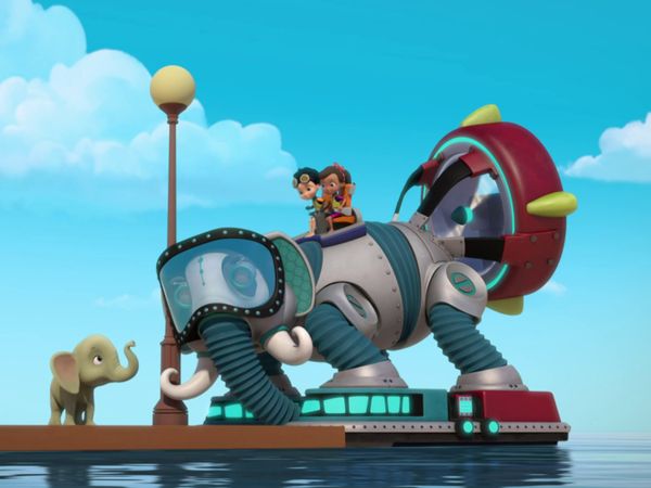 Rusty Rivets - Rusty e o elefante em fuga / Rusty e o gambá voador