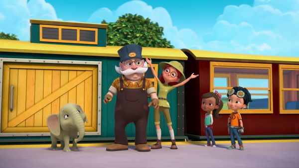 Rusty Rivets - O Expresso Elefante do Rusty / Rusty e Ruby em Pane