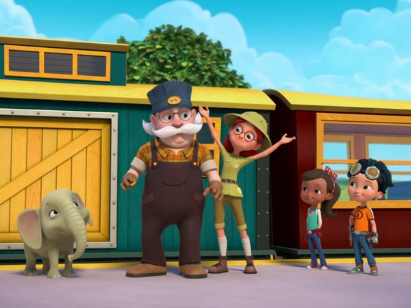 Rusty Rivets - O Expresso Elefante do Rusty / Rusty e Ruby em Pane