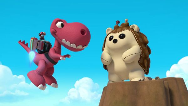 Rusty Rivets - O robô do beisebol / A confusão do brinquedo gigante