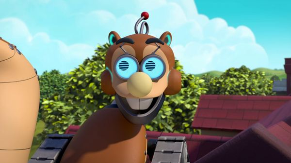 Rusty Rivets - Rusty contra o esquilo robô / Rusty e o dia de drones